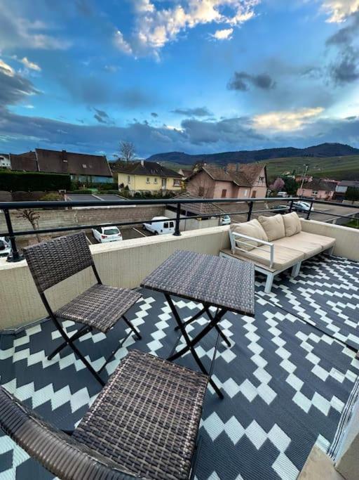 A2 Pas De Colmar Terrasse,Parking Apartment Винценайм Екстериор снимка